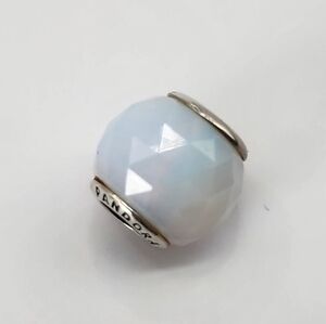 Pandora Blue Faceted Charm